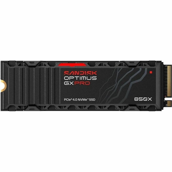 SanDisk Optimus GX PRO 850X SDSP81200TAH-000E0 2 TB Solid State Drive, M.2 2280 Internal, PCI Express NVMe (PCI Express NVMe 4.0 x4)