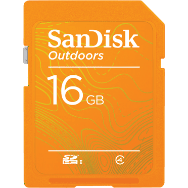SanDisk Outdoors™ SD™ UHS-I Card 16GB 4-Pack