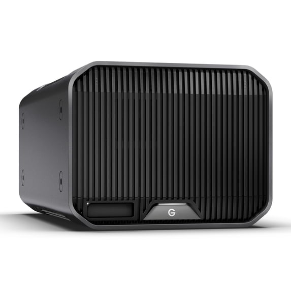 SanDisk Professional G-Raid Project 2 Enterprise-Class Desktop Hard Drive with Thunderbolt 3 Interface, Pro-Blade SSD Mag Slot, 480MBPS Read and Write Speed (16TB, Space Gray)