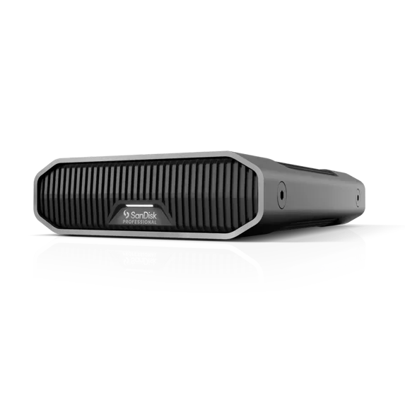 SanDisk Professional 24TB G-DRIVE Enterprise-class HDD USB-C (USB 3.2 Gen 2), 3.5" Portable External Hard Drive HDD, 7200 RPM - SDPHF1A-024T-NBAAD