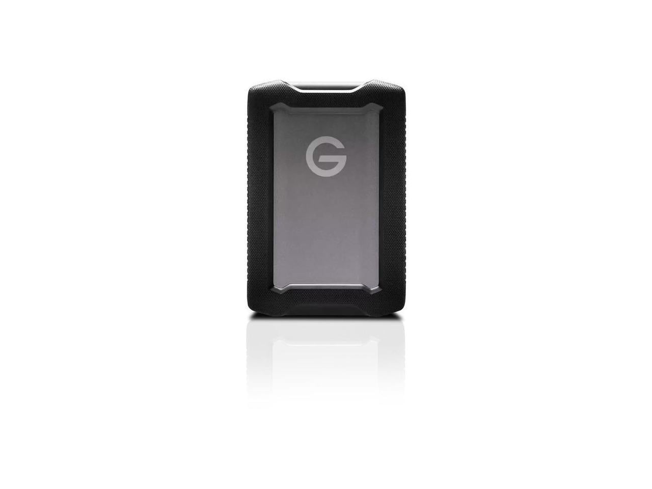 SanDisk Professional G-DRIVE ArmorATD SDPH81G-002T-GBAND 2 TB Portable Rugged Hard Drive - 2.5" External - Aluminum