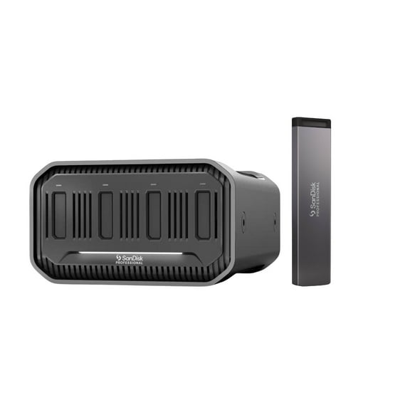 SanDisk Professional 4 TB PRO-Blade Station with SanDisk PRO-BLADE SSD Mag 1TB