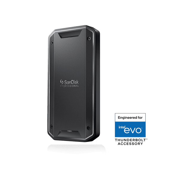 SanDisk Professional 2TB PRO-G40 SSD (exFAT), Portable External Solid State Drive - SDPS31H-002T-GBC1D