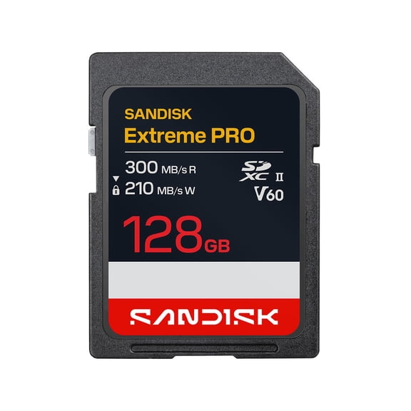SanDisk SANDISK Extreme PRO SDXC UHS-II V60 Card128GB