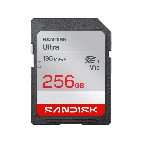 SANDISK 256GB Ultra SDHC UHS-I and SDXC UHS-I Card - SDSDUVQ-256G-GN6IN