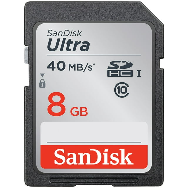 SanDisk SDSDU-008G-A46 8GB Ultra SDHC & SDXC Memory Card