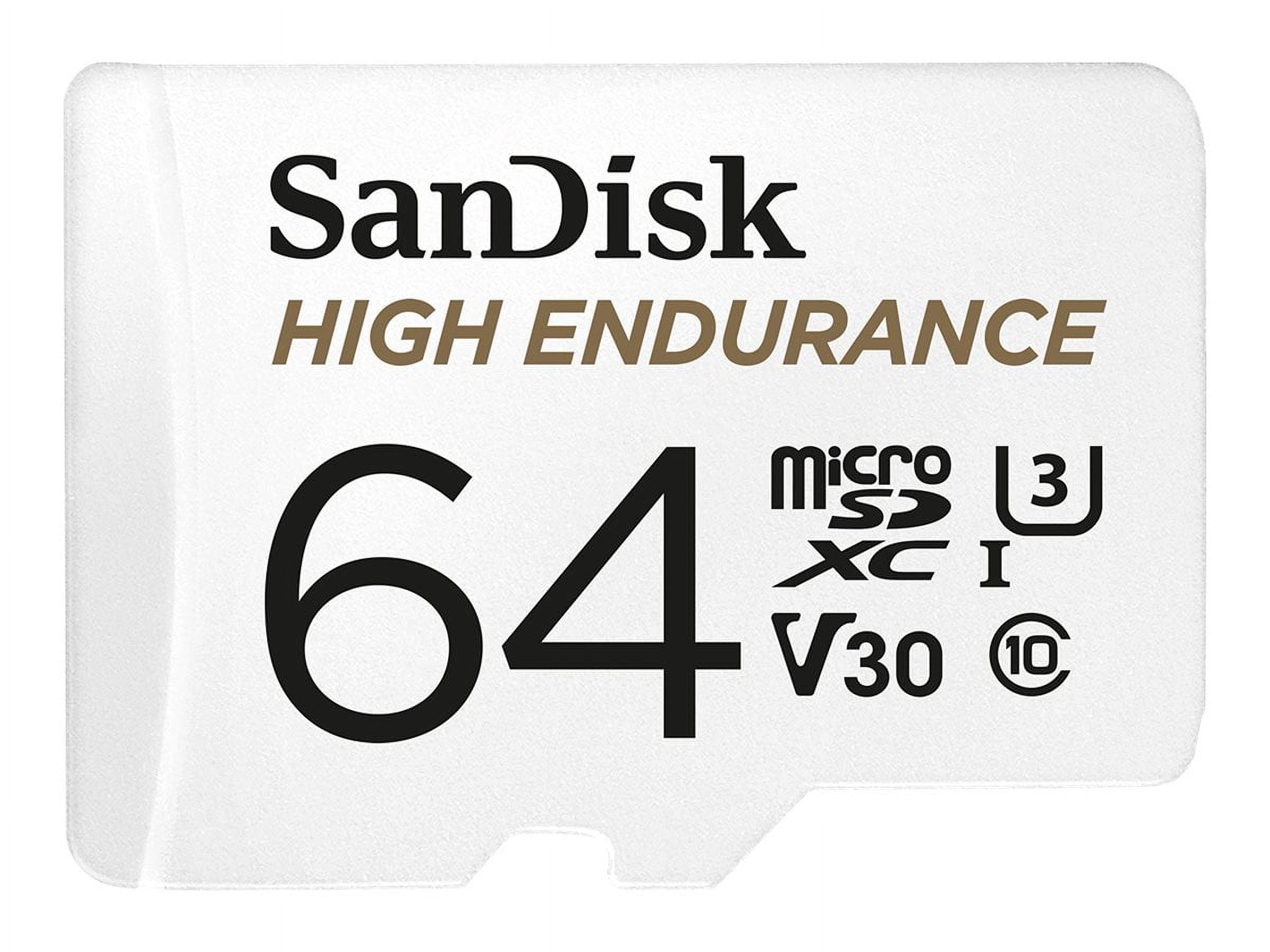 SanDisk High Endurance microSDHC Memory Card