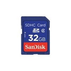 SanDisk Standard - Flash memory card - 32 GB - Class 2 - SDHC