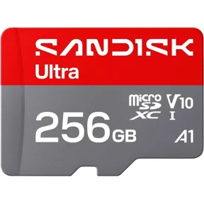 SanDisk Ultra 256GB MicroSD Memory Card Model SDSQUJQ-256G-GZ6MA