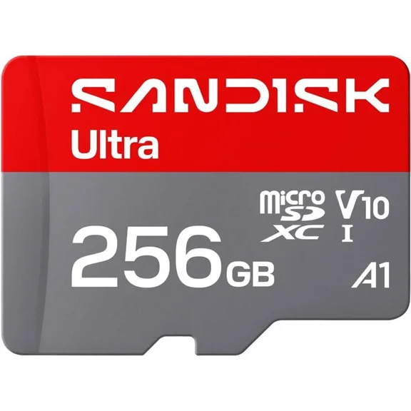 SanDisk Ultra 256GB MicroSD Memory Card Model SDSQUJQ-256G-GZ6MA