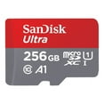 thumbnail image 1 of SanDisk Ultra 256GB microSDXC UHS-I Flash Memory Card with Adapter, 1 of 7