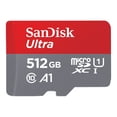 thumbnail image 1 of SanDisk Ultra 512 GB Class 10/UHS-I (U1) microSDXC, 1 of 2