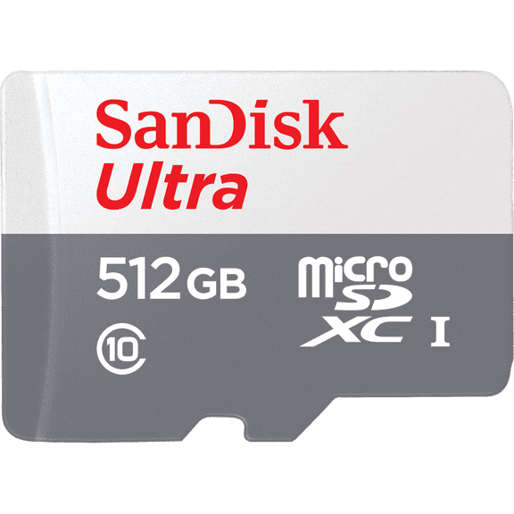 SanDisk Ultra 512GB Micro SDXC Flash Memory Card with Adapter