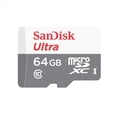 thumbnail image 1 of Sandisk SDSQUNS-064G-GN3MA Ultra Microsdhc 64gb Uhs-i Cls10, 1 of 2