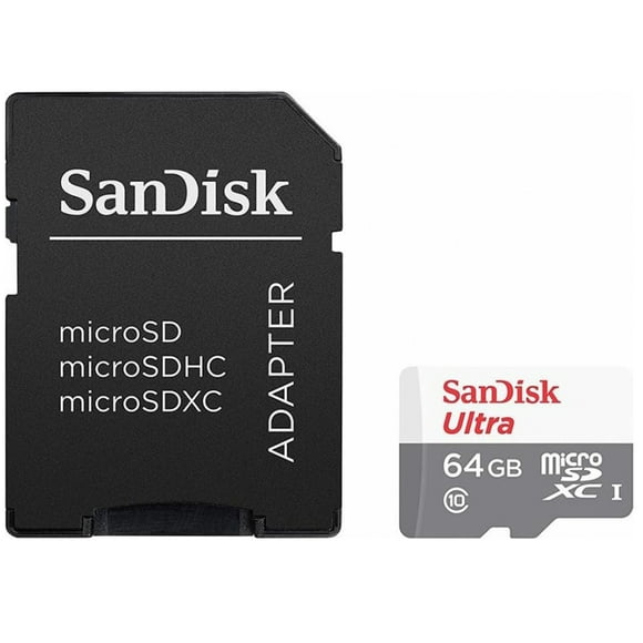 SanDisk Ultra 64GB 100MB/s UHS-I Class 10 microSDHC Card