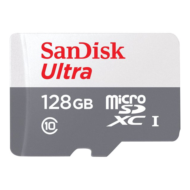 SanDisk Ultra High Speed MicroSDXC UHSI Flash Memory Card 128GB