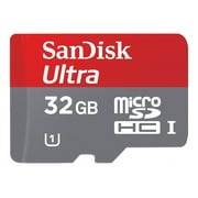 SanDisk Ultra - Flash memory card (miniSDHC to SD adapter included) - 32 GB - Class 10 - microSDHC UHS-I