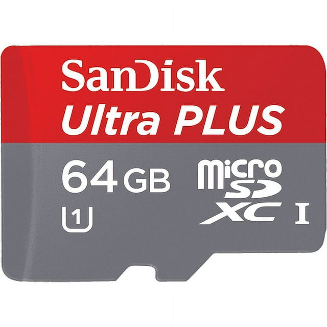 SanDisk Ultra plus MicroSD UHS-I Card for Cameras