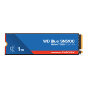 Western Digital 1TB WD Blue SN5100 NVMe SSD, Internal, PCIe Gen 4 NVMe M.2 - WDS100T5B0E-00CPE0
