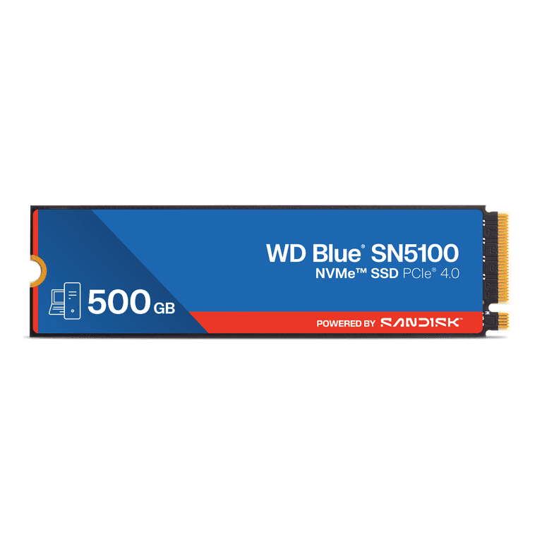 SanDisk WDS500G5B0E-00CPE0 NVMe SSD, Internal, PCIe Gen 4, M.2