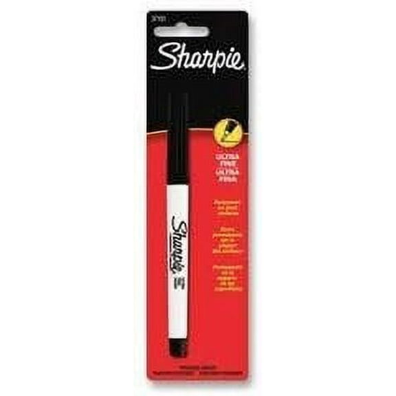 Sharpie Permanent Marker Fine Point - Black Ink - Ultra Fine Tip