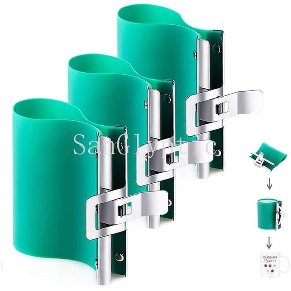 SanGlyptic 3d Sublimation Silicone Mug Wrap,11oz Cup Clamp Fixture for Transfer Printing Tumblers (3 Pack)