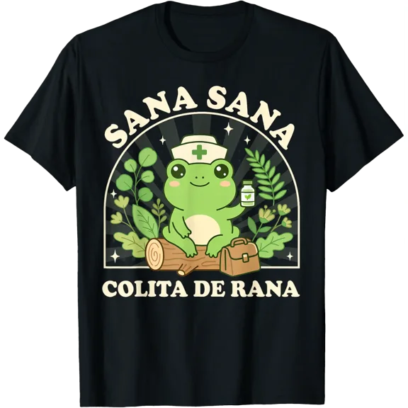 Sana Sana Colita De Rana Nurse Frog T-Shirt
