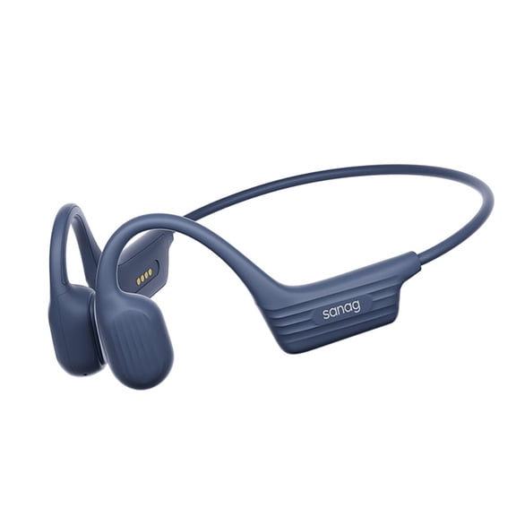 Sanag Open Ear Headphones Wireless Air Conduction Sports Bluetooth 5.3 Headphones,8 Hrs Playtime,IPX7 Waterproof Earbuds with CVC Noise Cancelling MIC for Cycling Driving Running Gym