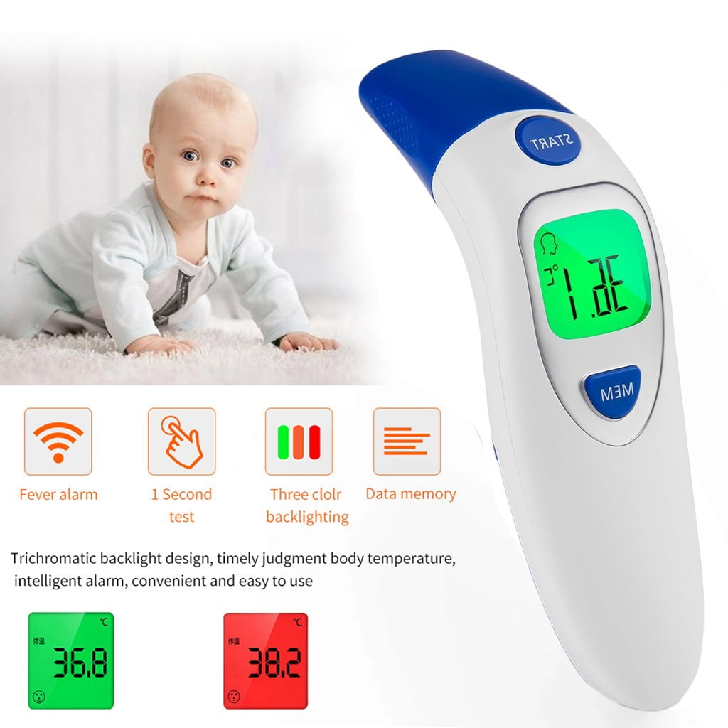 Sanamity Thermometer Covers Disposable Lcd Digital NonContact Infrared