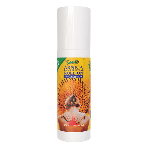 Sanar Naturals Arnica Roll on, Quick Relief of Joint and Muscle Pain, Topical Pain Relief, 3 oz
