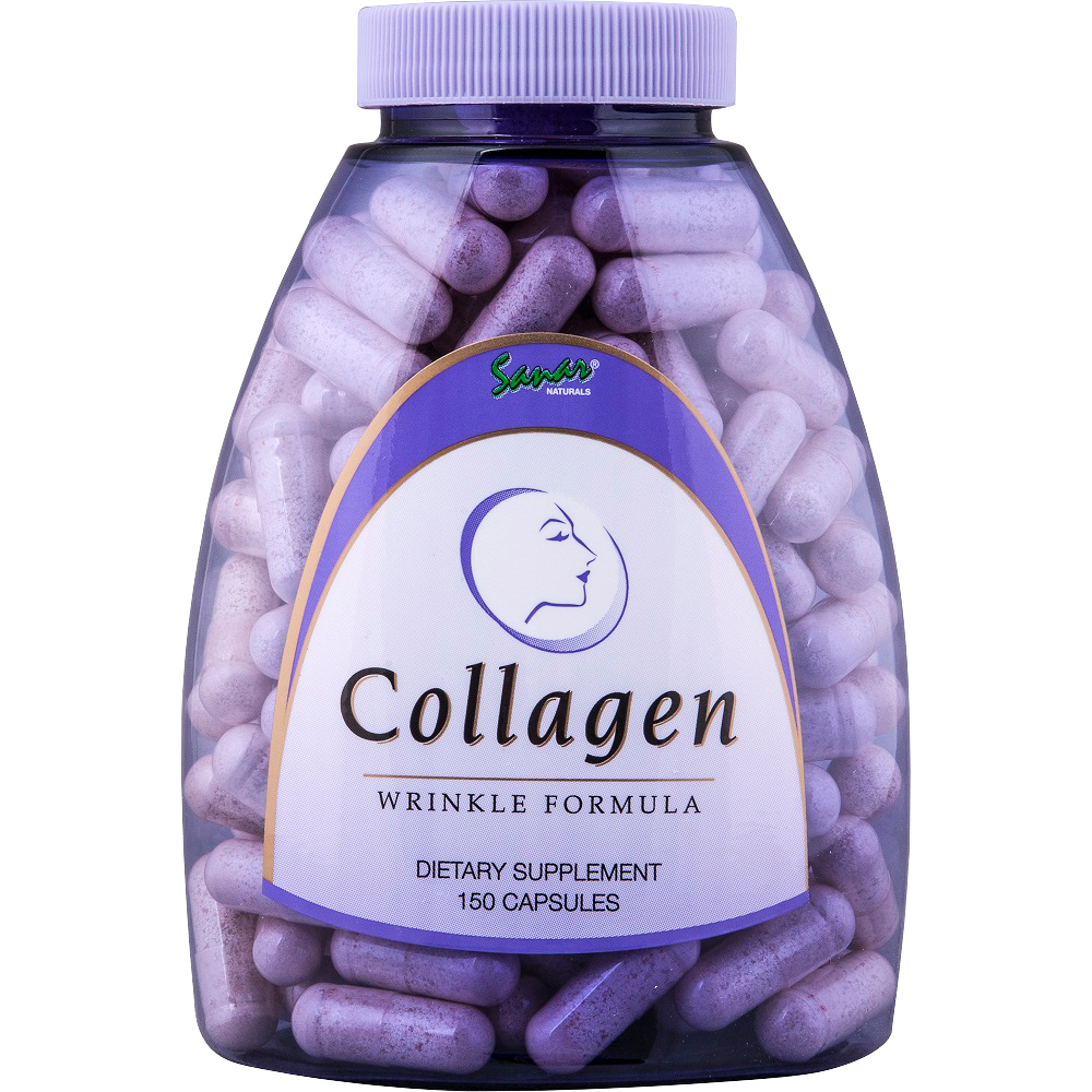 Organic High Strength Collagen Capsules 180ct – With Vitamin A, C & E – Anti-Ageing, Hair, Skin, Nails – Made In UK