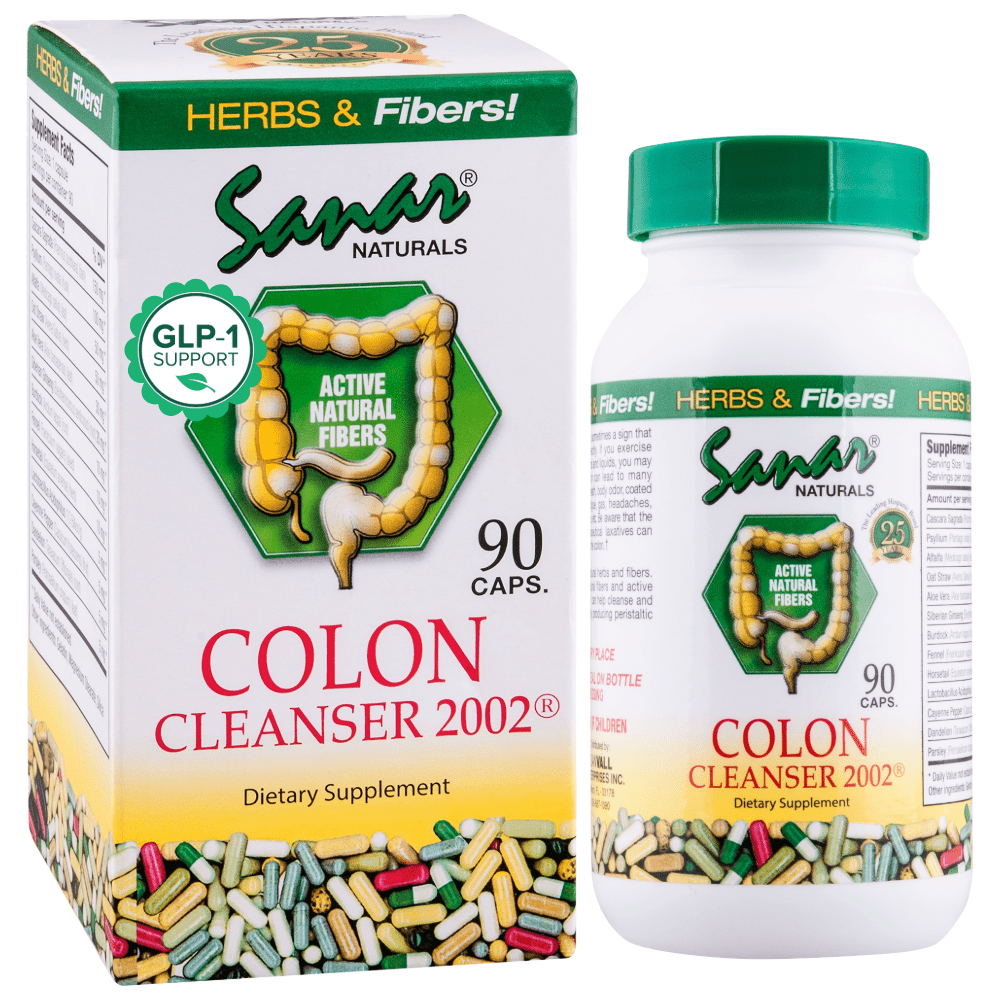 Sanar Naturals Colon Cleanser for Digestive and Gut Health, Constipation Relief, 90 Capsules
