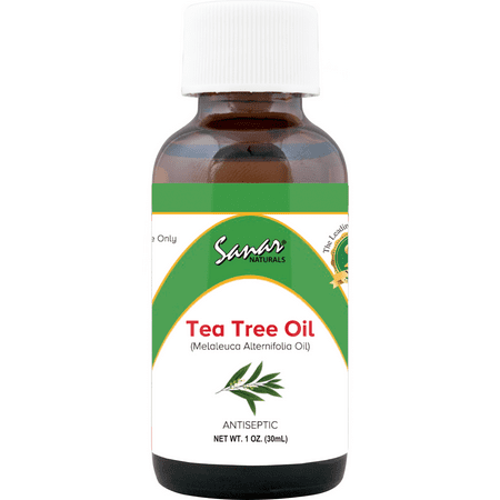Sanar Naturals Tea Tree Oil for Healthy Skin and Nails, 1 Oz.