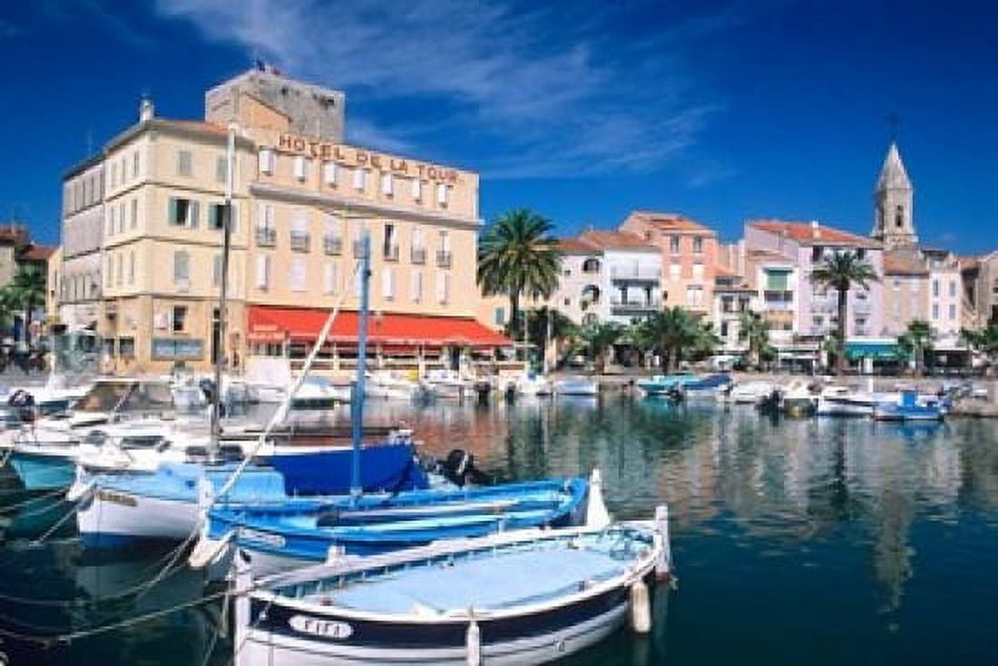 Sanary Sur Mer France I Canvas Art - David R Frazier DanitaDelimont (26 x 18)
