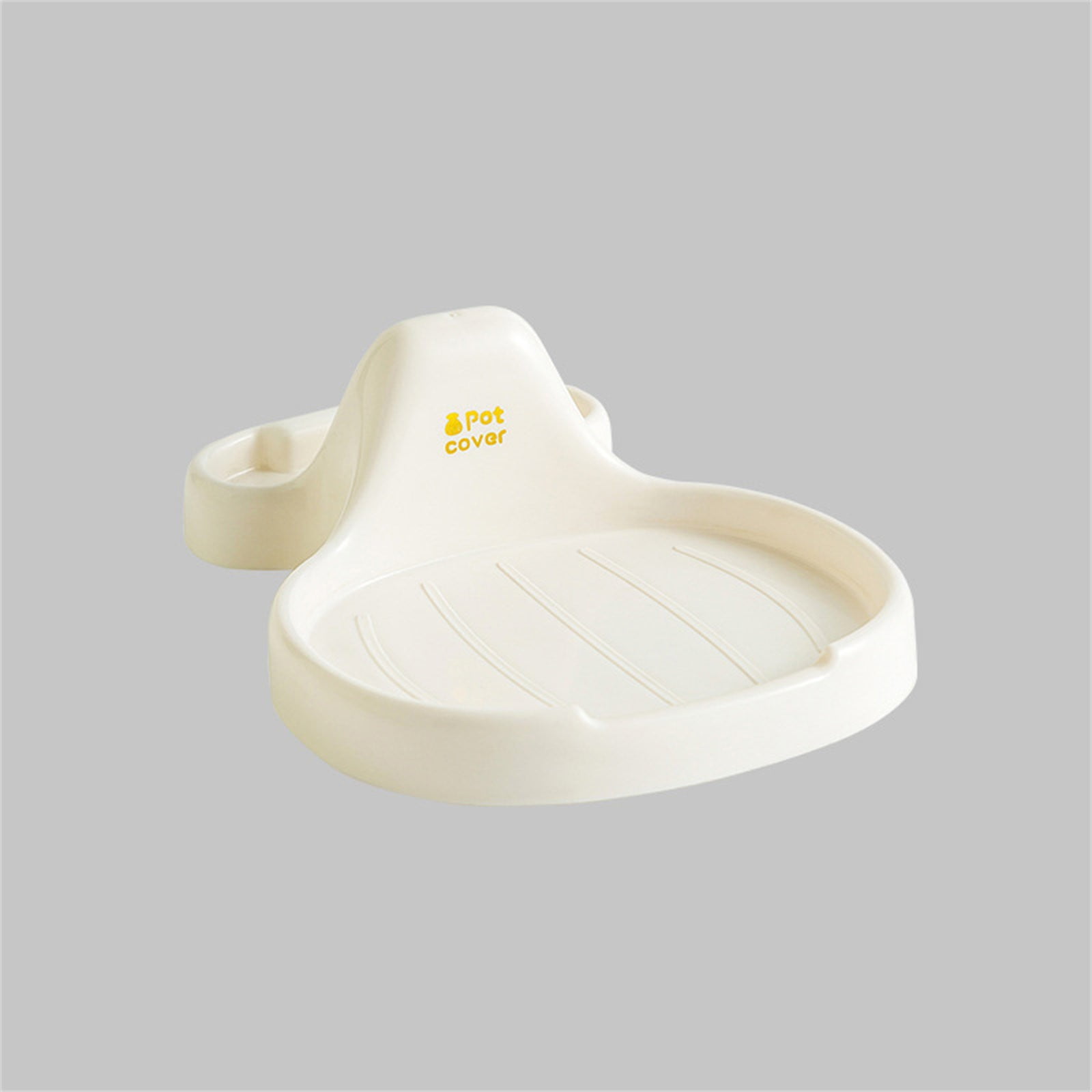 Sanbonepd Kitchen Spatula Rack Pot Lid Holder Heat Friendly Food Grade