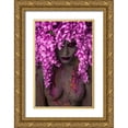 thumbnail image 1 of Sanchez, Alfredo 23x32 Gold Ornate Wood Framed with Double Matting Museum Art Print Titled - Clay A Wisteria..., 1 of 4