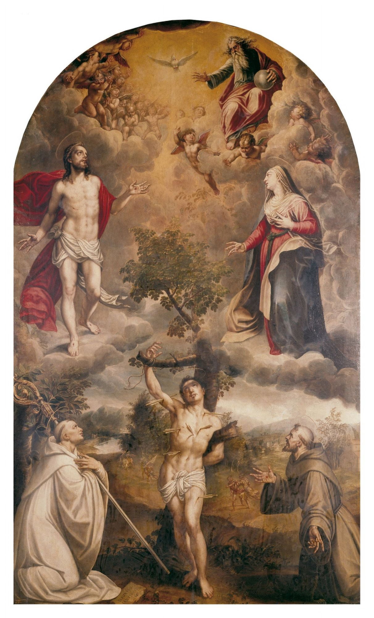 Sanchez Coelloalonso (1531-1588) Canvas Art - (24 x 36)