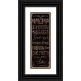 thumbnail image 1 of Sanchez, Luis 13x32 Black Ornate Wood Framed with Double Matting Museum Art Print Titled - Martinis, 1 of 4