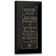 thumbnail image 1 of Sanchez, Luis 9x18 Black Modern Framed Museum Art Print Titled - White Wines, 1 of 5