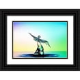 thumbnail image 1 of Sanchez, Manuel 14x11 Black Ornate Wood Framed with Double Matting Museum Art Print Titled - Angel, 1 of 4