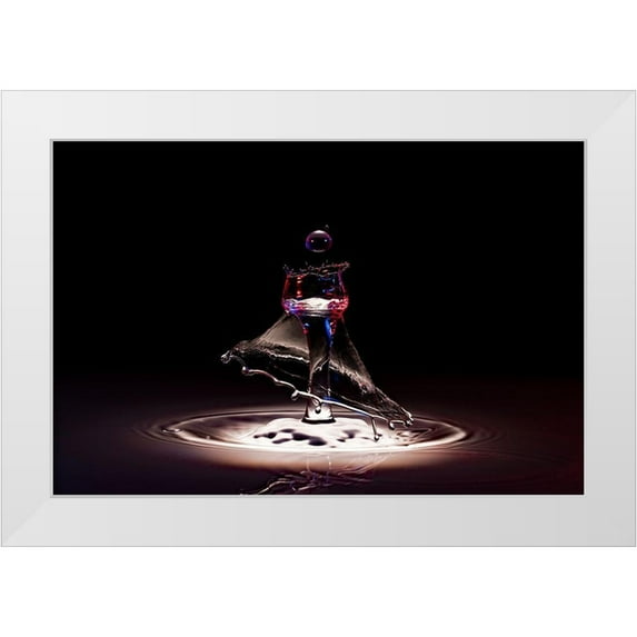 Sanchez, Manuel 14x11 White Modern Wood Framed Museum Art Print Titled - Dancer I