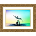 thumbnail image 1 of Sanchez, Manuel 18x13 Gold Ornate Wood Framed with Double Matting Museum Art Print Titled - Angel, 1 of 4