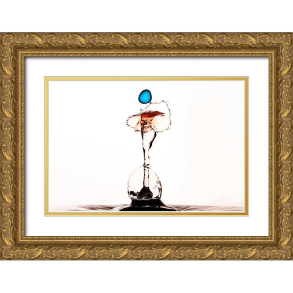 Sanchez, Manuel 32x23 Gold Ornate Wood Framed with Double Matting Museum Art Print Titled - Crystal Lady