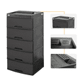 thumbnail image 1 of Sanchia Chest of Drawer with Outlet, Dressers, For Adults, Plastic Chest, 1 of 4
