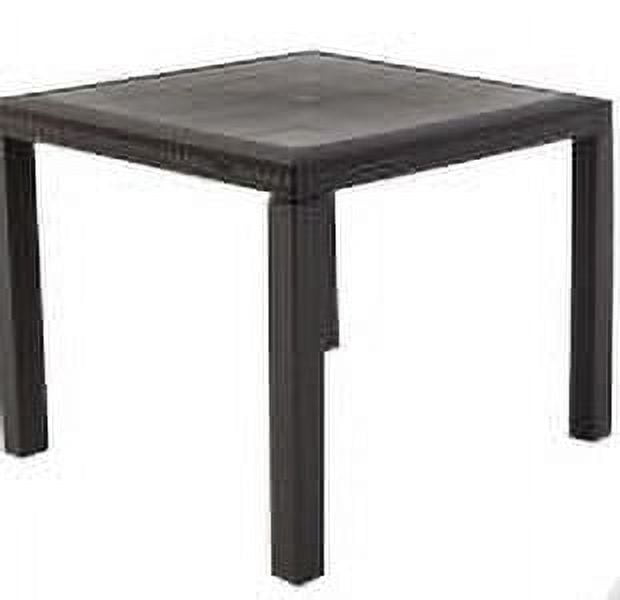 Sanchia Eterna Rattan Square Table Color Brown for Adults, Outdoors