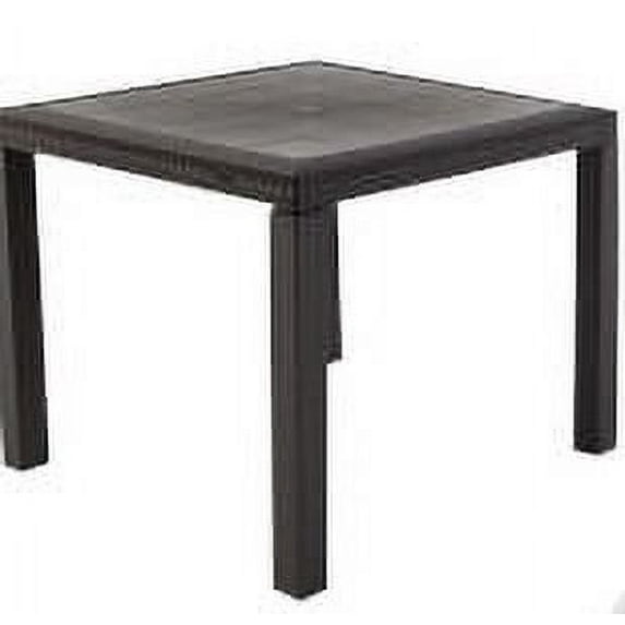 Sanchia Eterna Rattan Square Table Color Brown for Adults, Outdoors