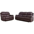 thumbnail image 1 of Sancho 2 Pieces Faux Leather Reclining Configurable Living Room Set, 1 of 1