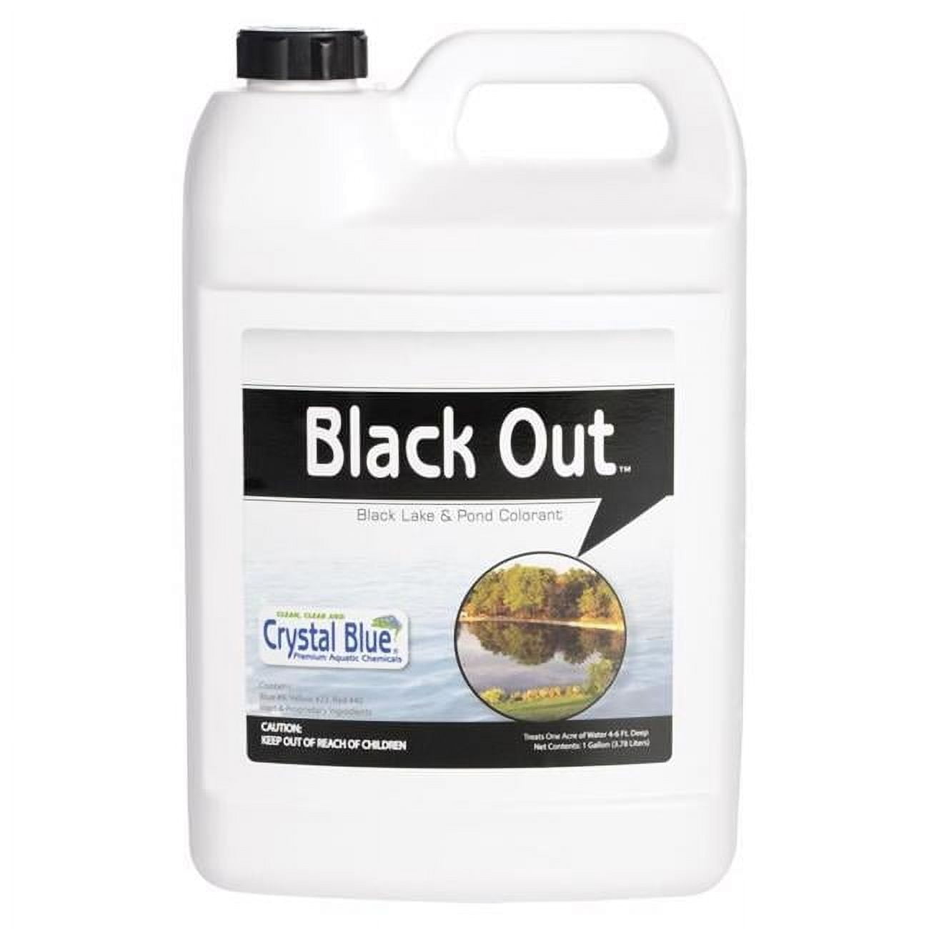 Black Lake and Pond Colorant Liquid Dye, 1 Gallon