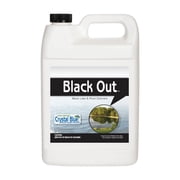 Crystal Blue Black Out Lake and Pond Dye - Deep Black Color - One Gallon   Residential Use, Standard Application
