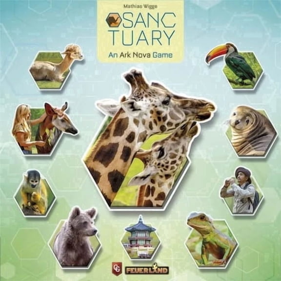 Capstone Games Sanctuary Strategy Board Game for 1-5 Players, Age 12+, Solo and Family Play, Medium Complexity, Best Strategy Board Game for Adults & Teens